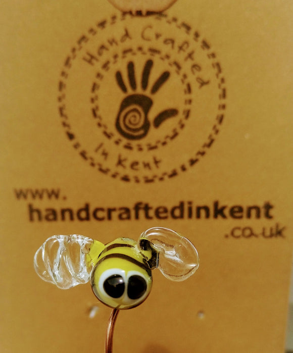 Lampwork Bee bead 1