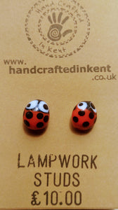 Lampwork Ladybird 2